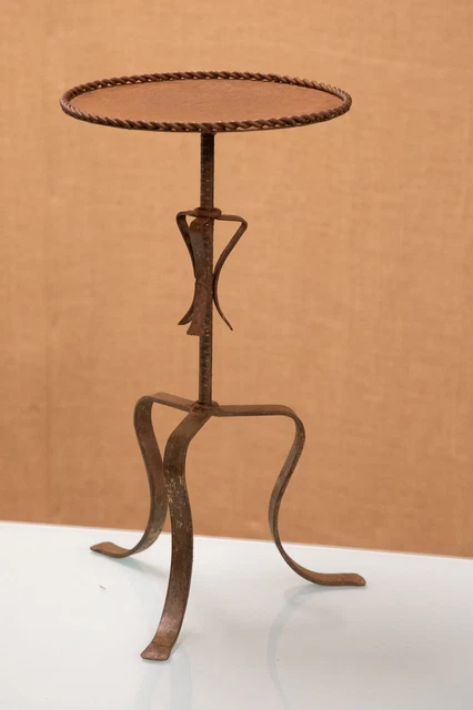 Antique Mid 20th Century Mid Century Spanish Martini Wine Coffee Lamp Tables 2