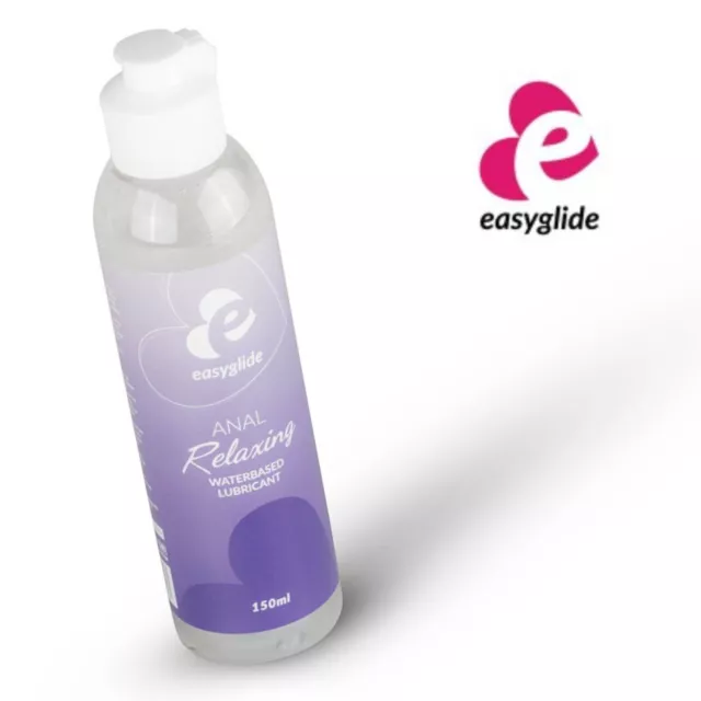 Lubrifiant Anal Relaxant Anesthésiant Gel Intime Eau Sodomie Easyglide 150 ml FR