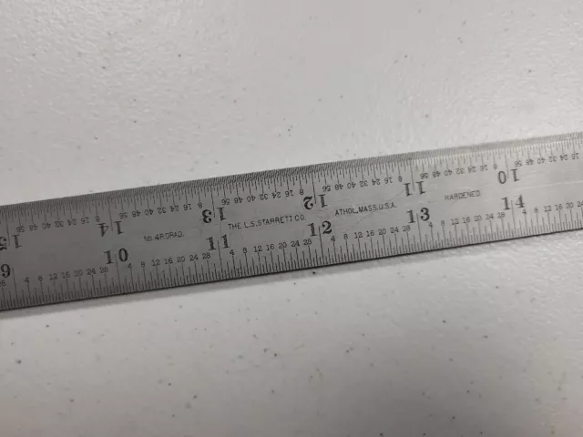 Starrett CB24-4R, 24" Combination Square Blade, Straight Edge Starrett CB24-4R, 24" Combination Square Blade, Straight Edge
