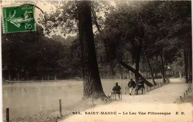 CPA AK St-MANDÉ Le Lac Vue Pittoresque (672491)