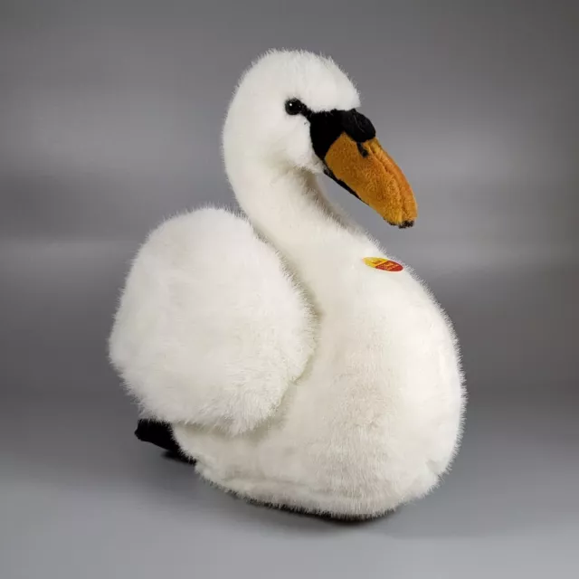 Steiff: antik * großer weicher Movi - Schwan * 50 cm * komplett * unbespielt *