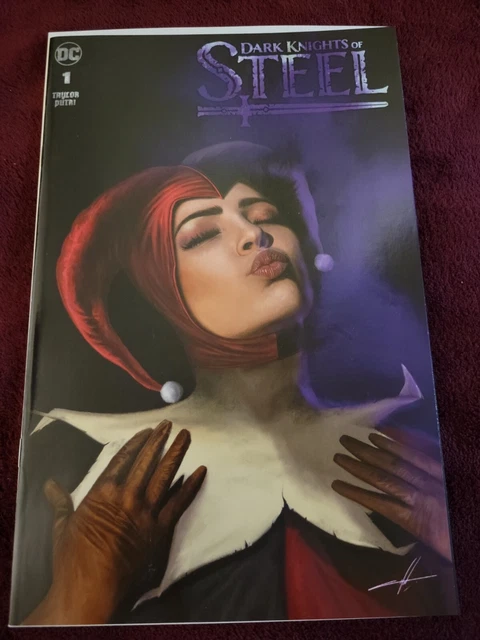 DARK KNIGHTS OF STEEL #1 CARLA COHEN Trade Variant LE 3000 DC 2022 Batman - NM