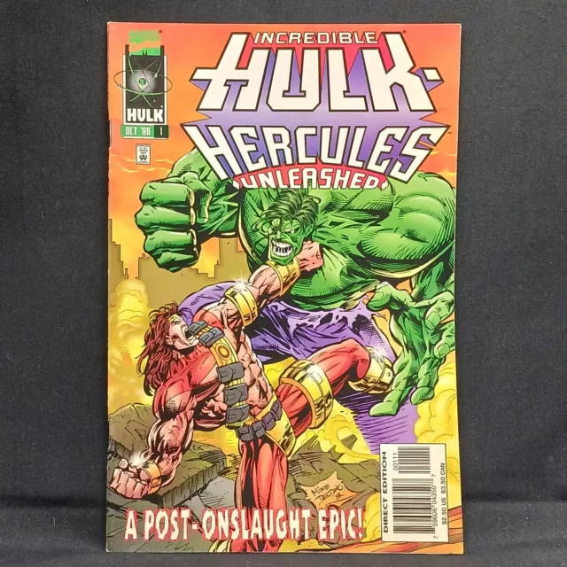 Incredible Hulk: Hercules Unleashed 1 (Oct 1996, Marvel)