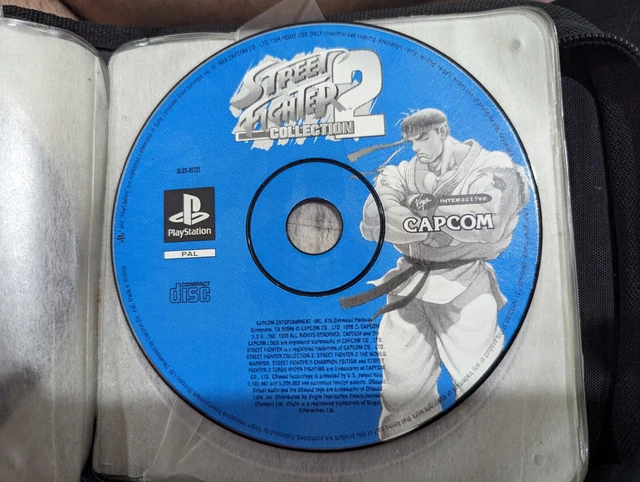 Street Fighter 2 Collection PS1, PS2, PS3 Game Only Free Postage