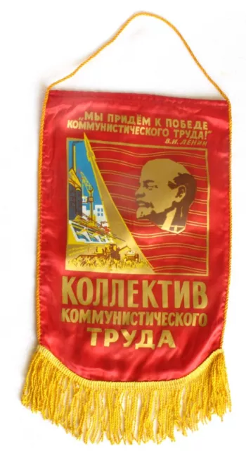 LENIN Wimpel Propaganda USSR