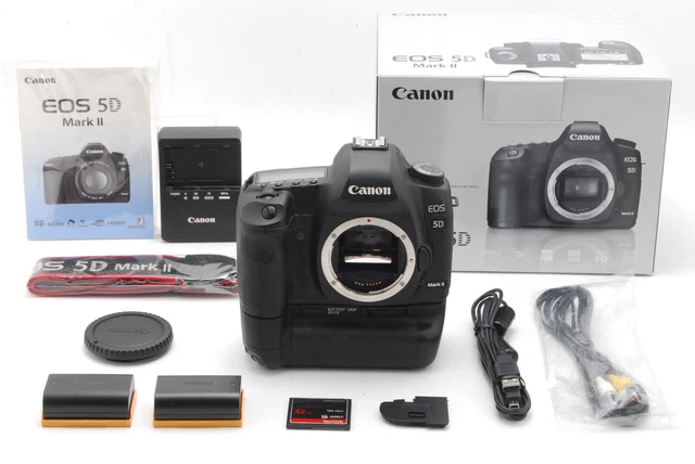 [Near MINT in Box] Canon EOS 5D Mark II 21.1MP Digital SLR From Japan