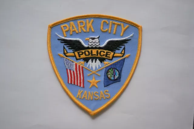 Obsolete Park City Police patch, Kansas
