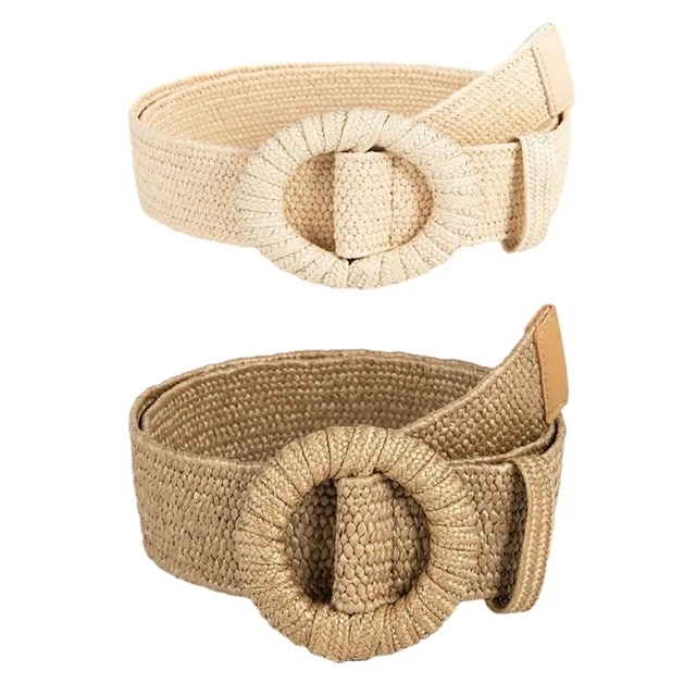 Bohemian-style Handwoven Waist Belt Women Casual Waistband Clothing Accessory