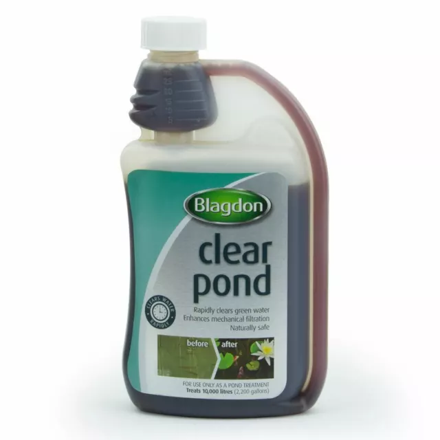 1 litre INTERPET CLEAR POND WATER FLOCCULENT TREATMENT BLAGDON KOI FISH