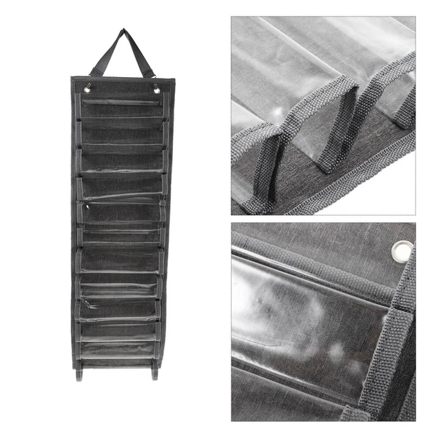 Organizador de almacenamiento de vinilo para puertas colgantes de pared soportes de rollo de vinilo película bolsas de rollo