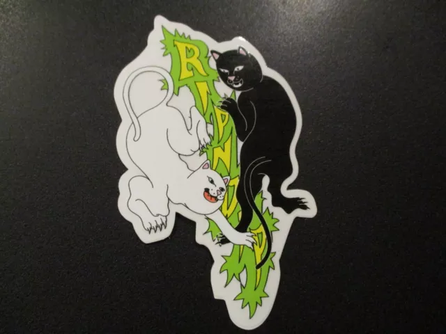 RIPNDIP Skate Sticker FEUD NERMAL rip n dip skateboards helmets decal 20 C