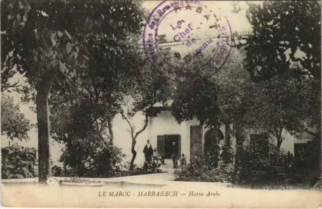 CPA AK Marrakech - Marrakesh - Harsa Arabic MOROC (1082847)
