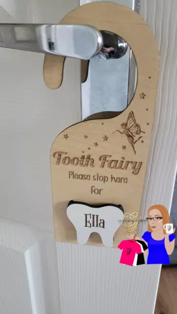 Tooth Fairy Coin Holder/Door Hanger