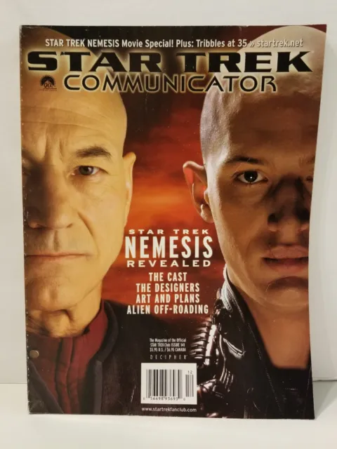 Star Trek Communicator Magazine Issue 141 -with mini poster  - 2003