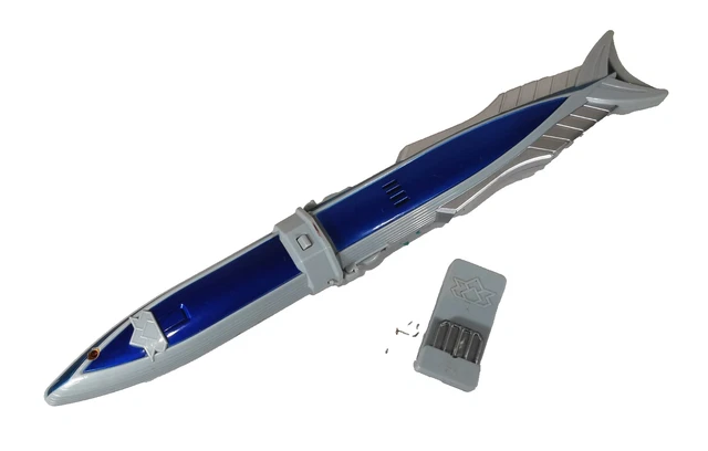 POWER RANGERS SAMURAI Shinkenger DX Sakanamaru Barracuda Blade Sounds ...