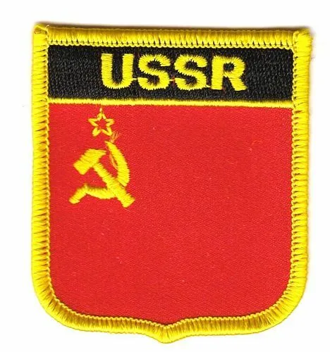 Wappen Aufnäher UDSSR Patch Flagge Fahne