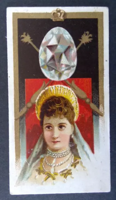 Cigarette Card Kinney 1889 Famous Gems of the World