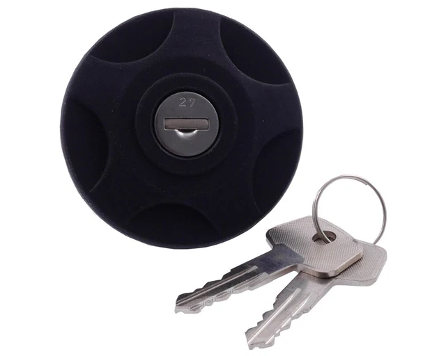 Bouchon de réservoir verrouillable pour Tomos A35, A3 schwarz