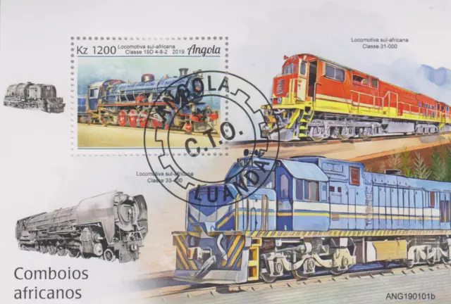 Railway Angola Postmarked 8534