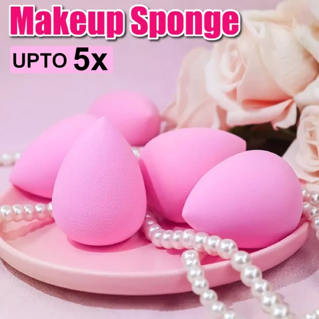 Makeup Sponge Beauty Foundation Cosmetic Puff Set Soft Face Dry Wet Blender Tool
