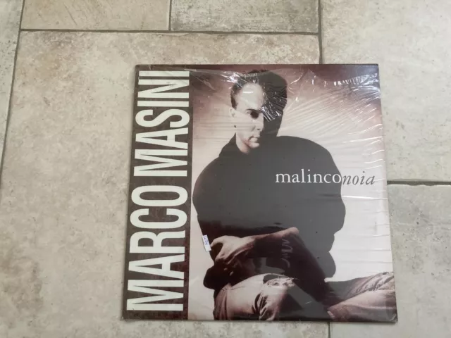 Marco Masini _ Malinconoia _ Vinile LP 33giri _ 1991 Ricordi 1° Stampa SIGILLATO