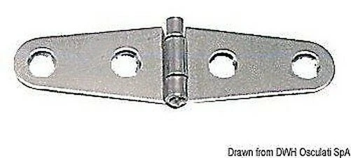 Charnières Inoxydable 101x27 MM Marque Osculati 38.467.90