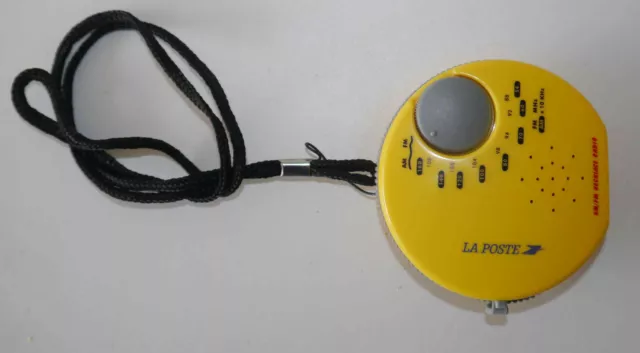 Rare récepteur radio portable La Poste PO FM P