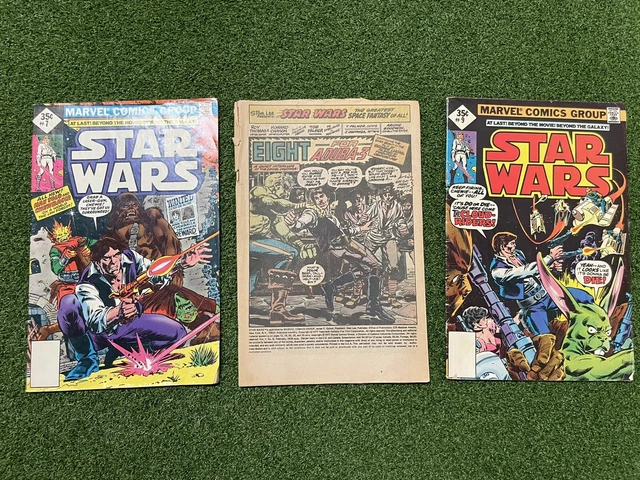 Star Wars Issues #7 #8 #9 Marvel Comics - 3 Comic Book Lot