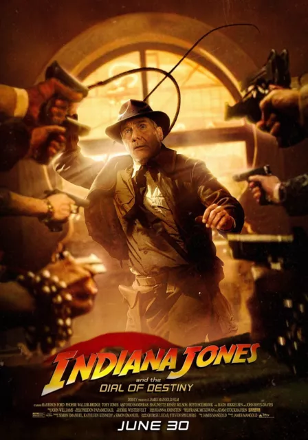 Indiana Jones et le cadran de la destinée Movie Affiche de cinéma Poster #185