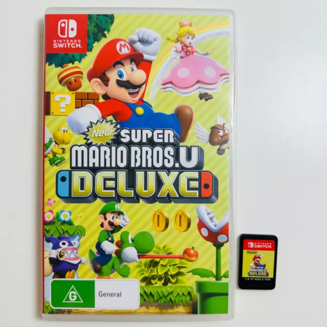 New Super Mario Bros. U Deluxe - Nintendo Switch - Free Tracked Post!