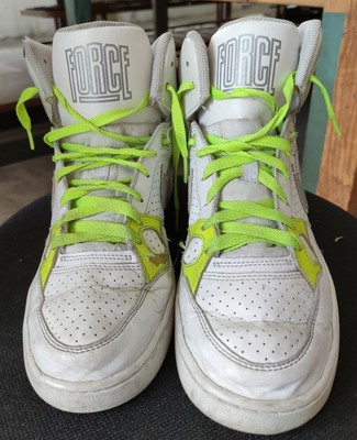 NIKE AIR FORCE Donna Bianche E Gialle Fluo EUR 65,00 - PicClick IT