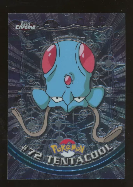 Tentacool 2000 Topps cromado Pokémon #72