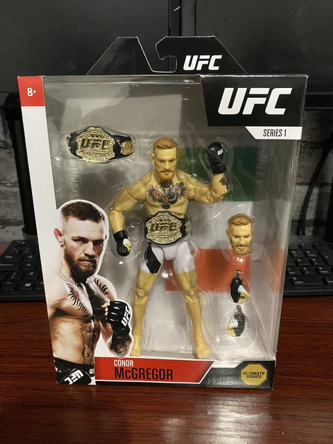 Figurine Collector UFC Conor McGregor Ultimate Series Limited Edition – 15,2 Cm Avec Accessoires & Ceinture Réaliste