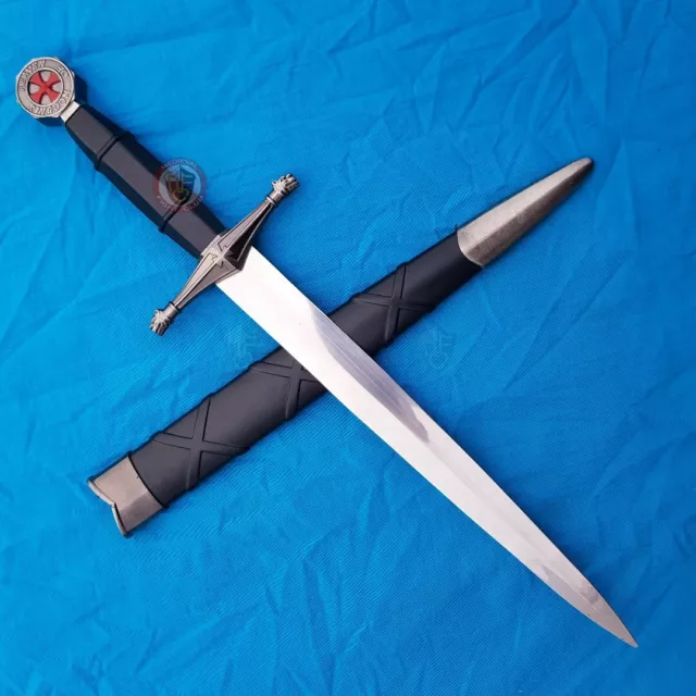 Kingdom of Heaven Templar Crusader Dagger and scabbard