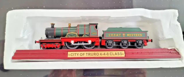 Atlas Edition Static Model Train And Tender  City Of Truro 4-4-0 Class