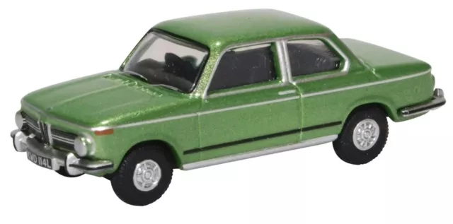 Oxford Diecast 1/76 - BMW 2002 - Taiga Green HO OO 76BM02003