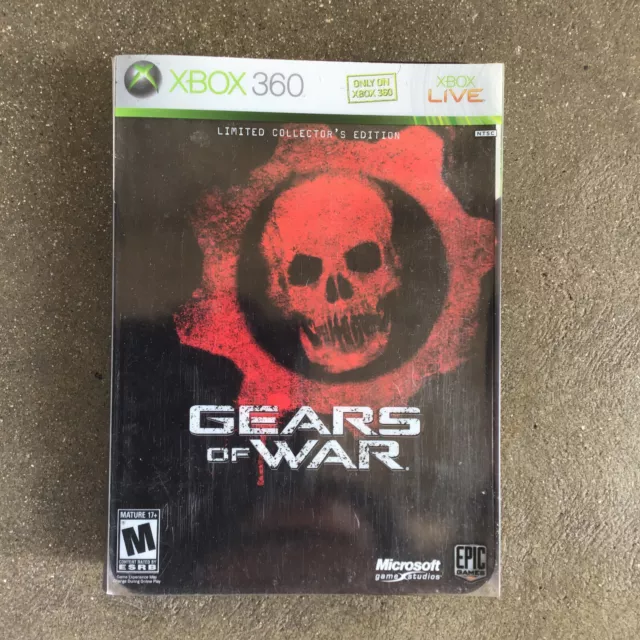 Microsoft Xbox 360 Gears of War Limited Collector’s Edition Steelbook