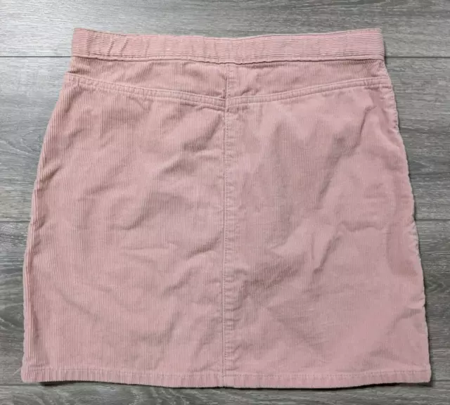 Childrens Place Skirt Kids Size 14 Blush Pink Corduroy A-Line Girls 2