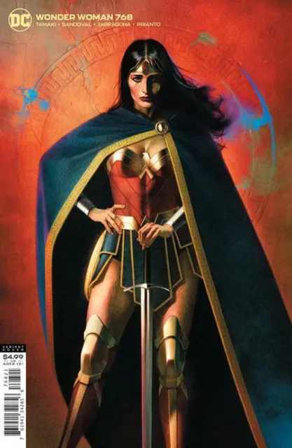 Wonder Woman #768 Cvr B Joshua Middleton Card Stock Var DC Comics Comic Book