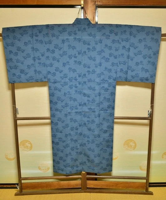 Mens Hitoe Naga- Juban Underwear Kimono Japanese vintage Jyuban 136cm /982