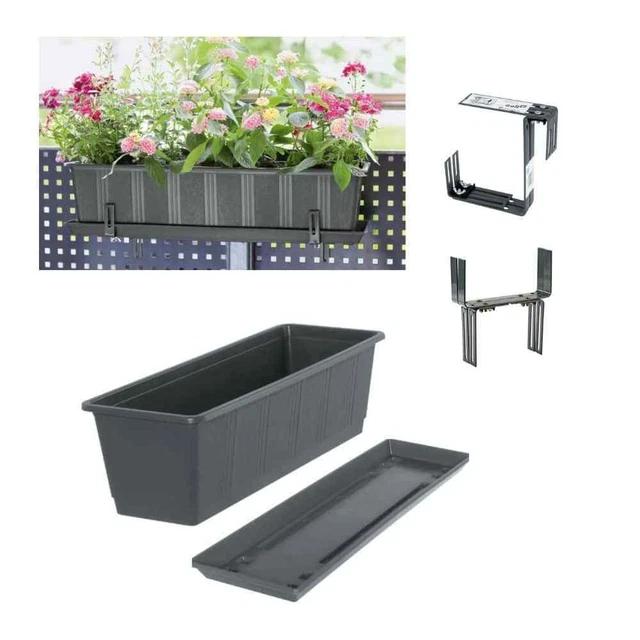BLUMENKASTEN, UNTERSETZER, HALTER Geli STANDARD Blumentopf Pflanzkübel