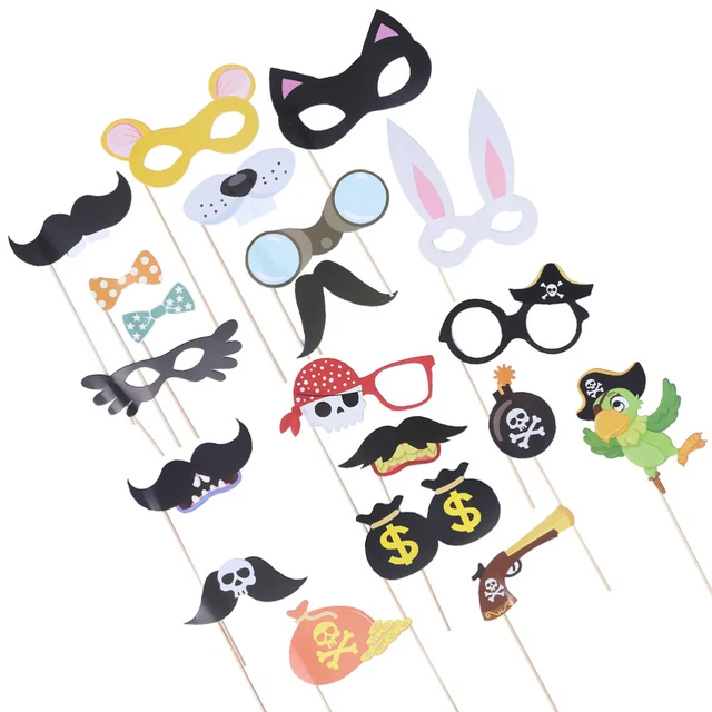 20 Pcs Kids Boys Party Decoration Birthday Photo Props Wedding
