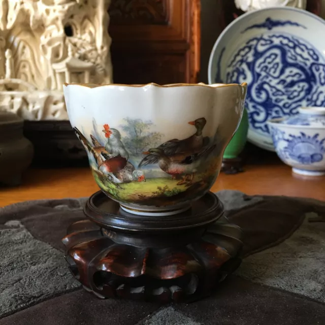 A 19th century meissen  tea cup