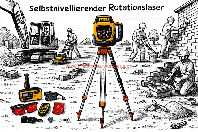 VEVOR Lasermessgeräte 5M Länge Staff & 1,65 m Aluminium