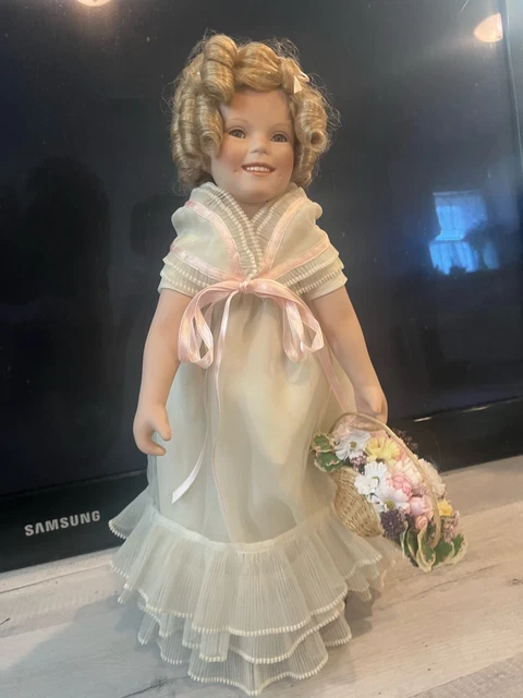 Danbury Mint Shirley Temple "Flower Girl" Doll