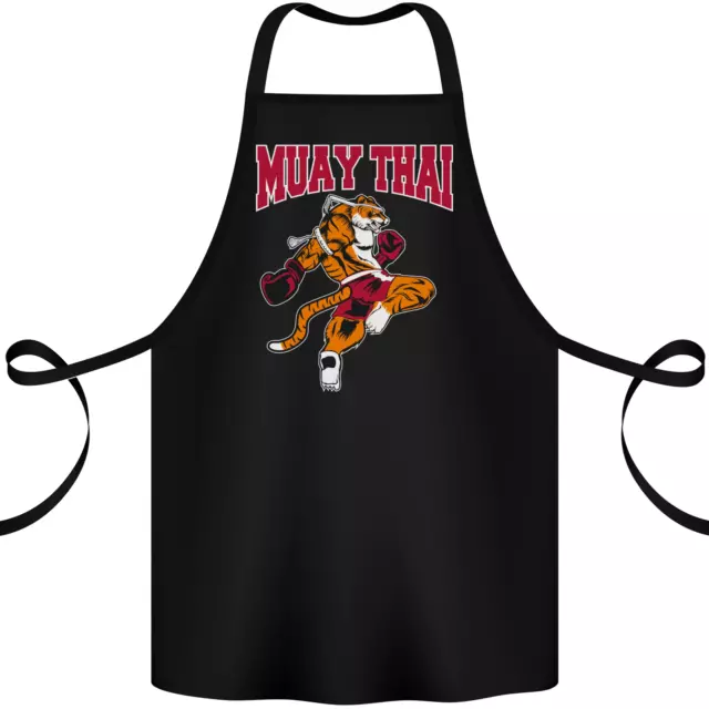 Muay Thai Tiger MMA Mixed Martial Arts Cotton Apron 100% Organic