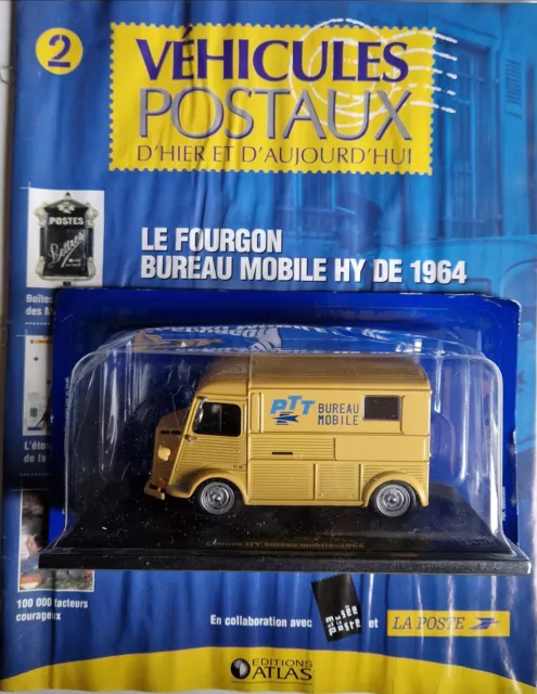 Universal Hobbies 1/43 - La poste PTT 02 - Citroen Hy bureau mobile