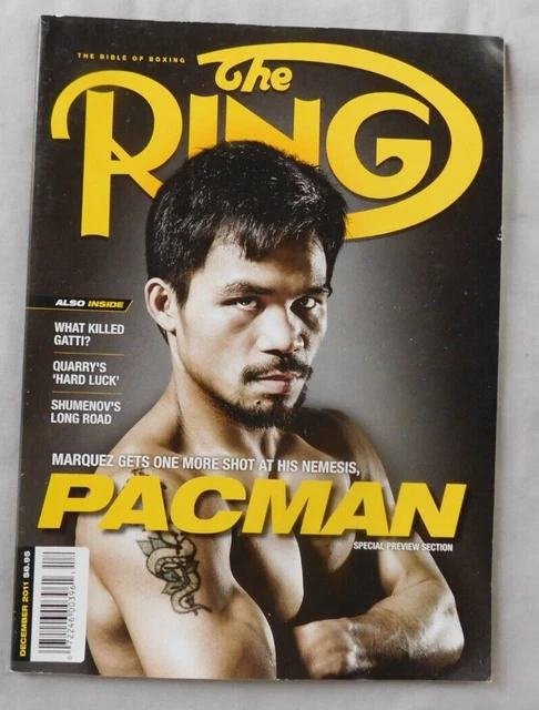 Manny Pacquiao - December 2011 RING Magazine - EX
