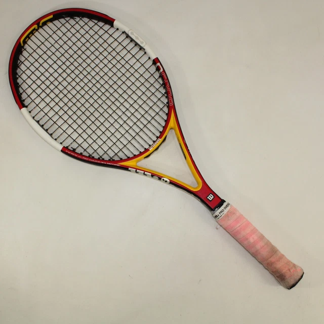 WILSON PRO STAFF Tennis Racquet Racket NPS 95 NCode 18x20 No. 3 Grip 4 3/8 DEMO £62.77 PicClick UK