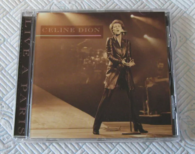 Celine Dion - Live A Paris - Lovely Cd Album
